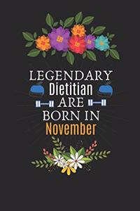 Legendary Dietitian are Born in November