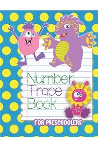 Number Trace Book For Preschoolers