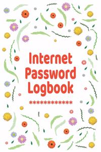 Internet Password Logbook