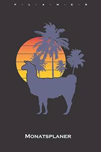 Strandlama Monatsplaner