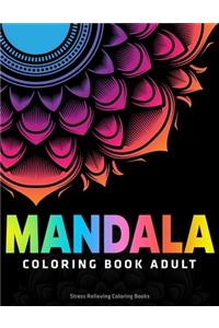 Mandala Coloring Book Adult: Stress Relieving Coloring Books: Beautiful collection of 50 Mandalas: Vol(1)