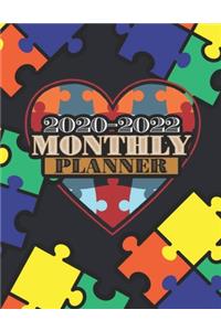 2020-2022 Monthly Planner