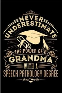 Never underestimate the power of a grandma with a speech pathology degree