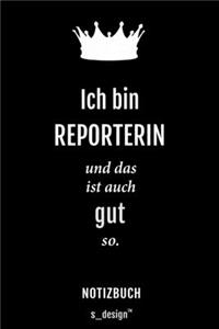 Notizbuch für Reporter / Reporterin