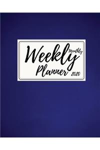 2020 Weekly & Monthly Planner