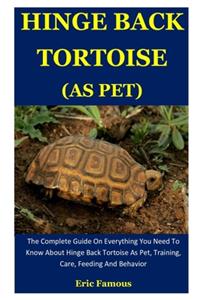 Hinge Back Tortoise As Pet