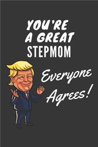 You're A Great Stepmom Everyone Agrees! Notebook