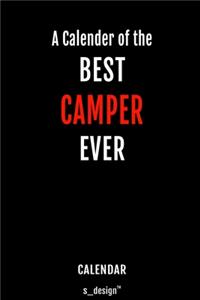 Calendar for Campers / Camper