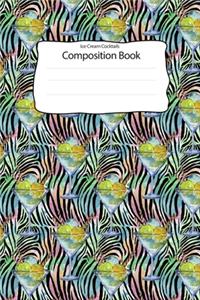 Ice Cream Cocktails Composition Book