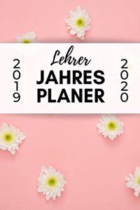 Lehrer Jahres Planer 2019 2020