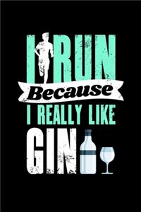 I Run Because I Really Like Gin