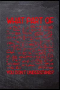 What part of you don´t understand?