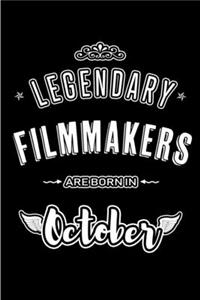 Legendary Filmmakers are born in October