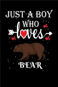 Just a Boy Who Loves Bear