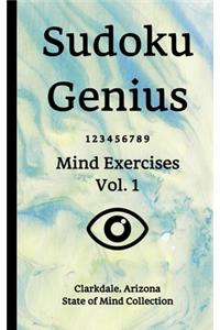 Sudoku Genius Mind Exercises Volume 1