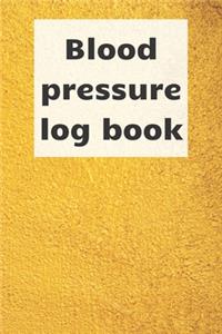 Blood Pressure Log Book