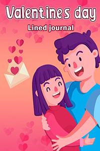 Valentine´s Day Lined Journal