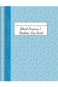 Blood Pressure Diabetes Log Book