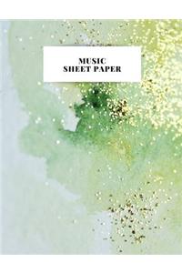 Music Sheet Paper