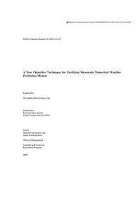 A New Objective Technique for Verifying Mesoscale Numerical Weather Prediction Models