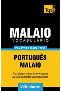 Vocabulário Português-Malaio - 3000 palavras mais úteis