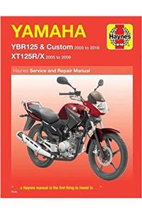 Yamaha YBR125 (05 - 16) & XT125R/X (05 - 09) Haynes Repair Manual