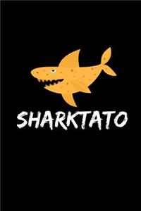 Sharktato: This Is a Blank, Lined Journal That Makes a Perfect Shark Week Gift for Men or Women. It's 6x9 with 120 Pages, a Convenient Size to Write Things In.