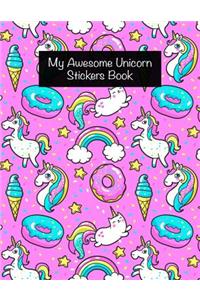 My Awesome Unicorn Stickers Book
