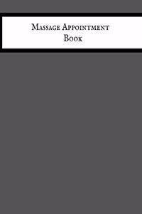 Massage Appointment Book