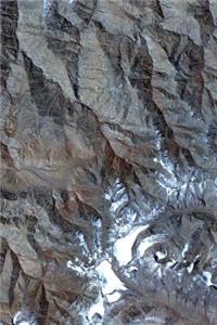 Satellite Shot of Tibet Mountains Journal