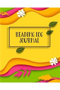 Reading Log Journal