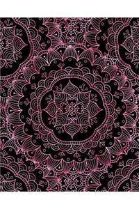 Journal Notebook Flower Mandala Pattern 10
