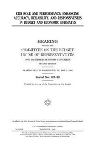 CBO role and performance