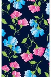 Sweet Pea Flowers - Lined Journal