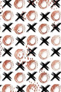 Bullet Journal Notebook Love & Kisses Pattern 8
