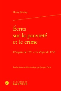 Ecrits Sur La Pauvrete Et Le Crime