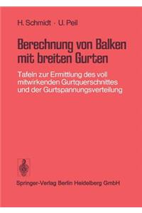 Berechnung von Balken mit breiten Gurten