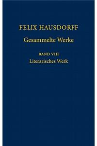 Felix Hausdorff - Gesammelte Werke Band 8