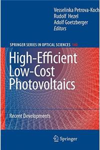 High-Efficient Low-Cost Photovoltaics