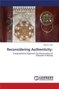 Reconsidering Authenticity