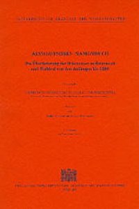Altdeutsches Namenbuch. Die Uberlieferung Der Ortsnamen in Osterreich Und Sudtirol Von Den Anfangen Bis 1200