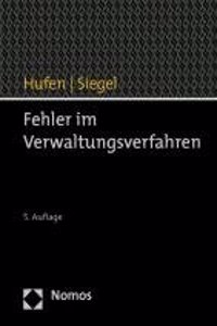 Fehler Im Verwaltungsverfahren