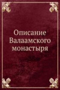 Opisanie Valaamskogo monastyrya