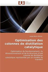 Optimisation Des Colonnes de Distillation Catalytique