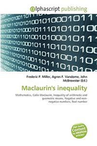 Maclaurin's Inequality
