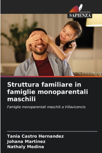 Struttura familiare in famiglie monoparentali maschili