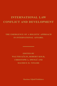 International Law, Conflict and Development