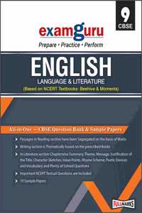 Exam Guru All In One Cbse Chapterwise Question Bank For Class 9 English Language And Literature (Based On Ncert Textbooks) (March 2021 Exam)