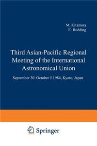 Third Asian-Pacific Regional Meeting of the International Astronomical Union