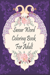 Swear Word Coloring Book For Adult